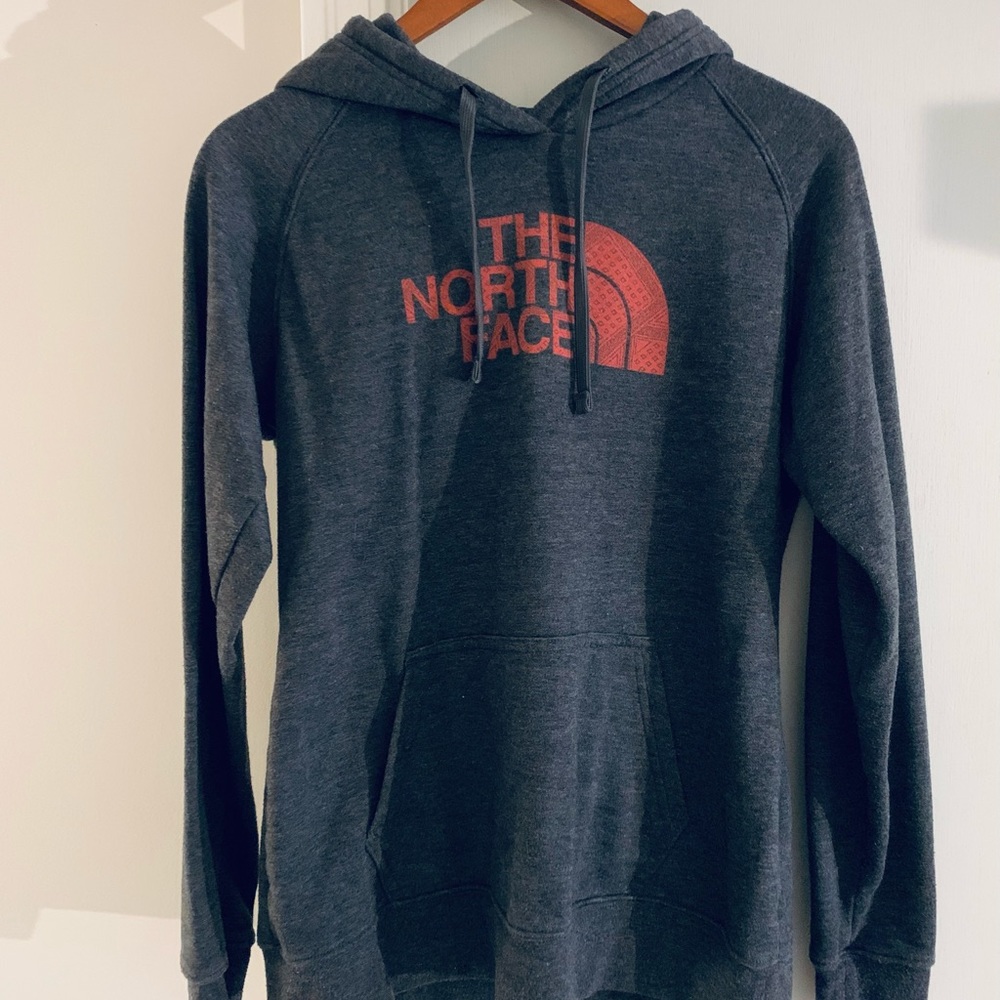 North Face hooded sweatshirt